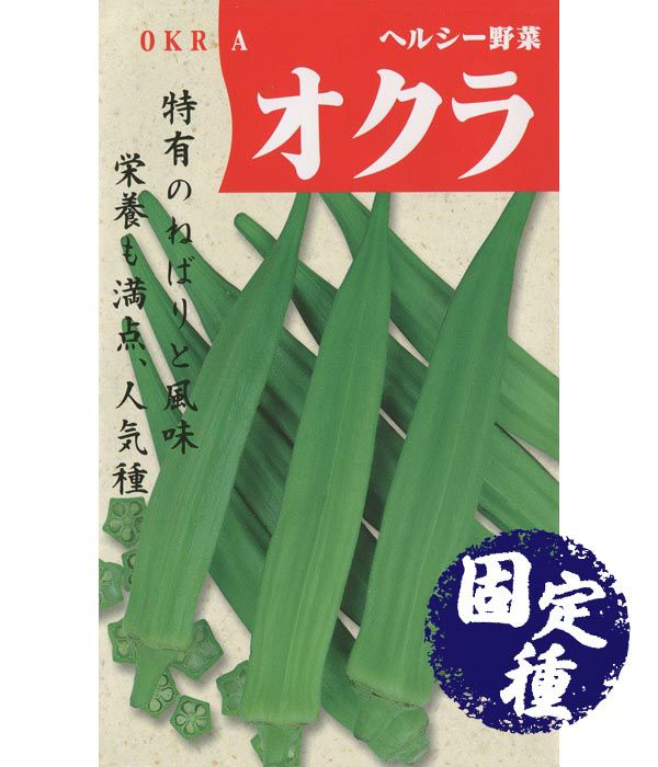 五角オクラ(オクラの種）【固定種】